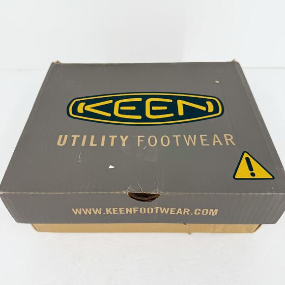 KEEN Womens Utility Reno Mid KBF Work Boot US 7.5 Grey Waterproof Comp Toe NIB - Picture 14 of 14